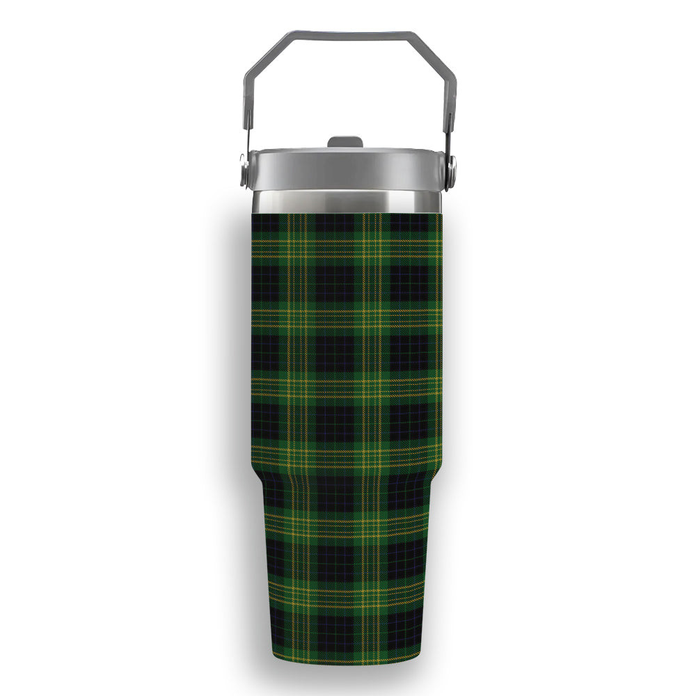 ScotsTee Shop Scottish Fitzpatrick Hunting Tartan Flip Straw Tumbler 20oz 30oz