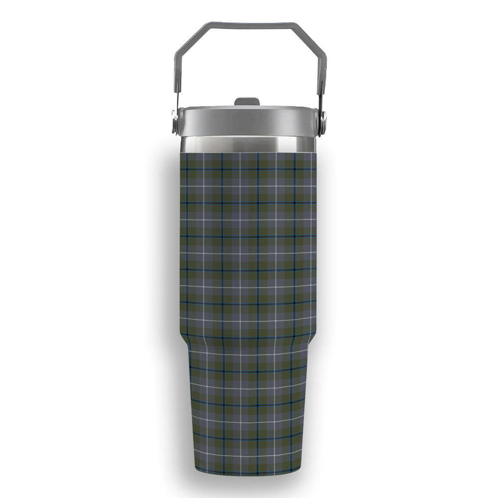 ScotsTee Shop Scottish Douglas Green  Ancient Tartan Flip Straw Tumbler 20oz 30oz