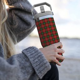 ScotsTee Shop Scottish Fairlie Modern Tartan Flip Straw Tumbler 20oz 30oz