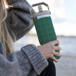 ScotsTee Shop Scottish Edmonstone Ancient Tartan Flip Straw Tumbler 20oz 30oz