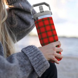 ScotsTee Shop Scottish Darroch Tartan Flip Straw Tumbler 20oz 30oz