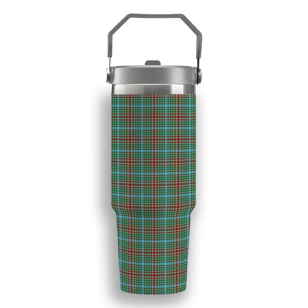 ScotsTee Shop Scottish Gayre Modern Tartan Flip Straw Tumbler 20oz 30oz