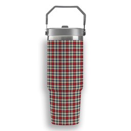 ScotsTee Shop Scottish Dundee Dress Tartan Flip Straw Tumbler 20oz 30oz