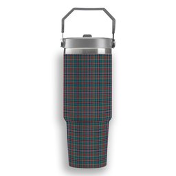 ScotsTee Shop Scottish Galbraith Old Modern Tartan Flip Straw Tumbler 20oz 30oz