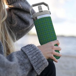 ScotsTee Shop Scottish Duncan Ancient Clan Tartan Flip Straw Tumbler 20oz 30oz