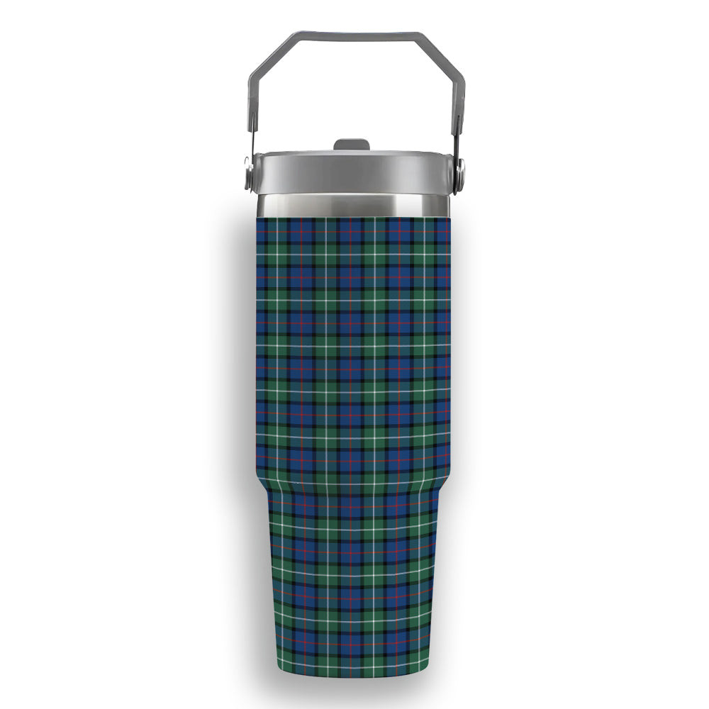 ScotsTee Shop Scottish Davidson of Tulloch SC Tartan Flip Straw Tumbler 20oz 30oz
