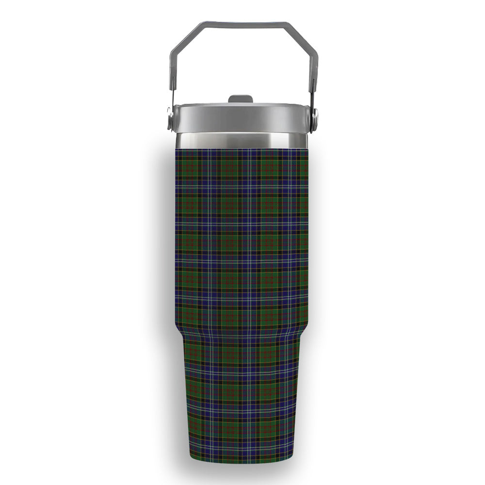 ScotsTee Shop Scottish Drennan Tartan Flip Straw Tumbler 20oz 30oz