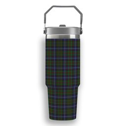 ScotsTee Shop Scottish Drennan Tartan Flip Straw Tumbler 20oz 30oz