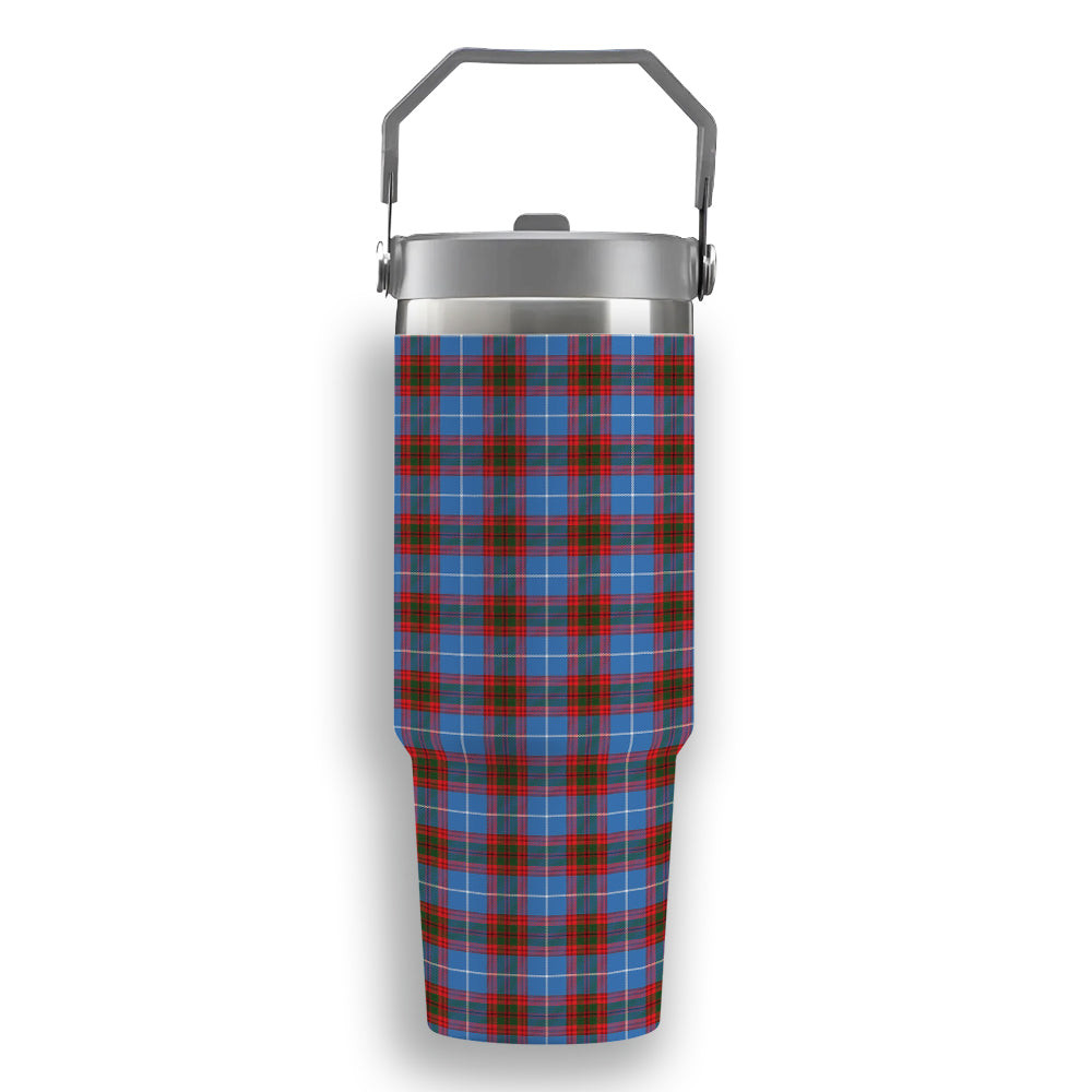 ScotsTee Shop Scottish Edinburgh Tartan Flip Straw Tumbler 20oz 30oz