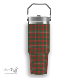 ScotsTee Shop Scottish Galbraith USA Ancient Tartan Flip Straw Tumbler 20oz 30oz