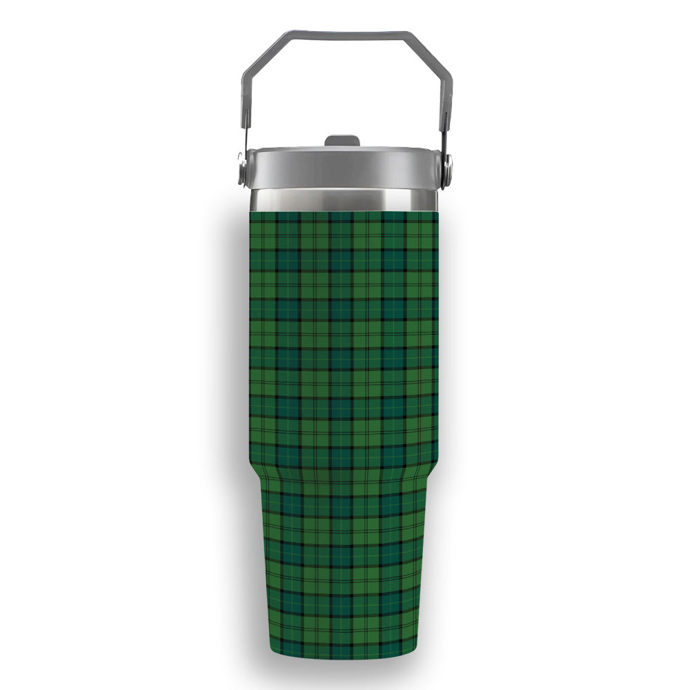 ScotsTee Shop Scottish Dunbar Hunting Modern Tartan Flip Straw Tumbler 20oz 30oz