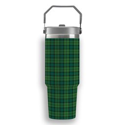 ScotsTee Shop Scottish Dunbar Hunting Modern Tartan Flip Straw Tumbler 20oz 30oz