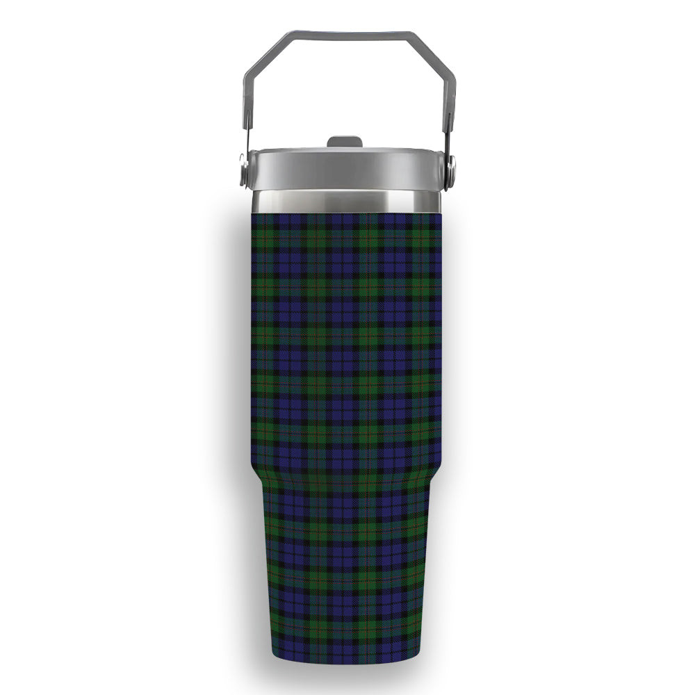ScotsTee Shop Scottish Dundas 2 Tartan Flip Straw Tumbler 20oz 30oz