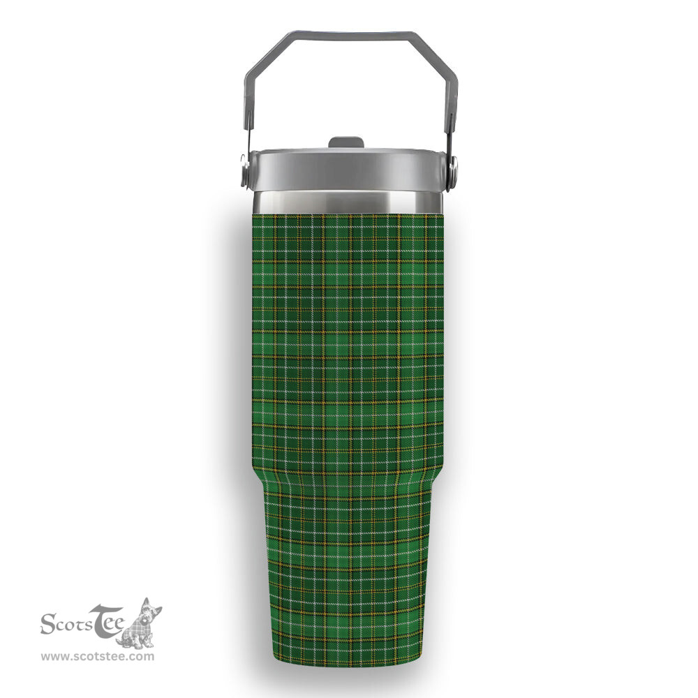 ScotsTee Shop Scottish Foster Hunting Tartan Flip Straw Tumbler 20oz 30oz