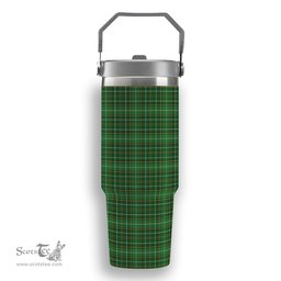 ScotsTee Shop Scottish Foster Hunting Tartan Flip Straw Tumbler 20oz 30oz