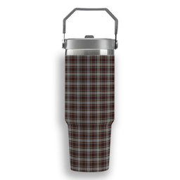 ScotsTee Shop Scottish Douglas Ancient Dress Tartan Flip Straw Tumbler 20oz 30oz