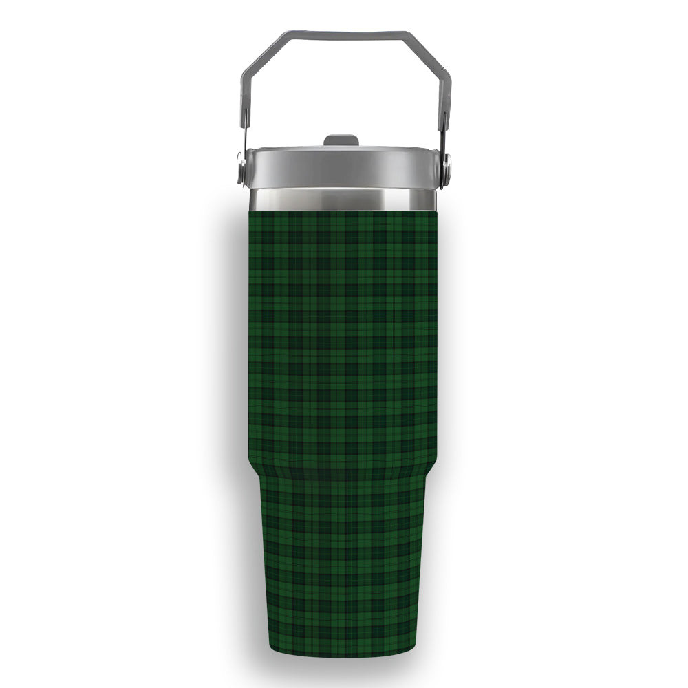 ScotsTee Shop Scottish Dunbar Hunting Tartan Flip Straw Tumbler 20oz 30oz