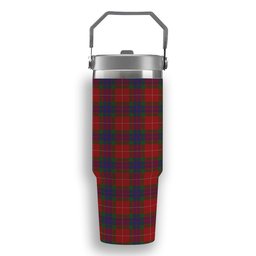 ScotsTee Shop Scottish Fraser Tartan Flip Straw Tumbler 20oz 30oz