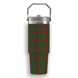 ScotsTee Shop Scottish Donachie Tartan Flip Straw Tumbler 20oz 30oz