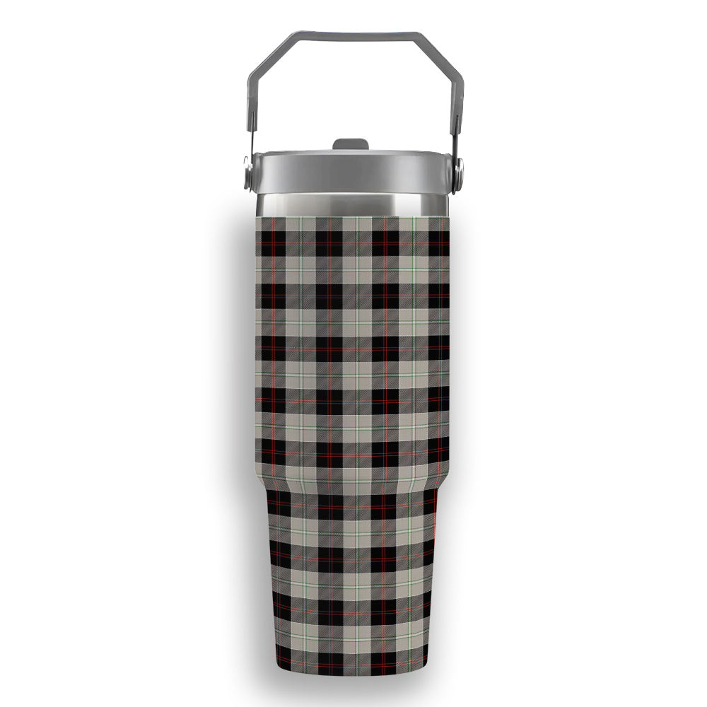 ScotsTee Shop Scottish Dunlop Hunting Modern Tartan Flip Straw Tumbler 20oz 30oz