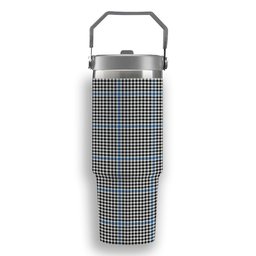 ScotsTee Shop Scottish Gladstone Ancient Tartan Flip Straw Tumbler 20oz 30oz