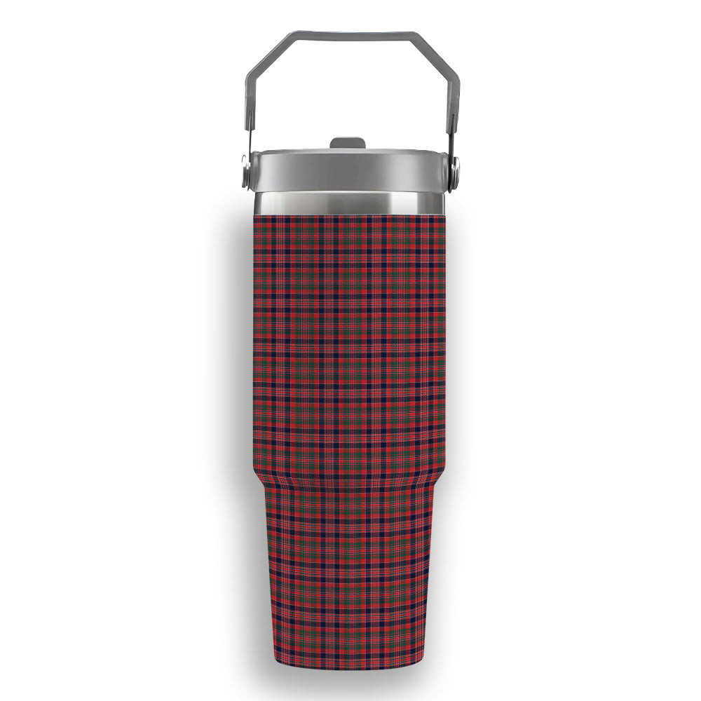 ScotsTee Shop Scottish Donald of Boisdale Modern Tartan Flip Straw Tumbler 20oz 30oz