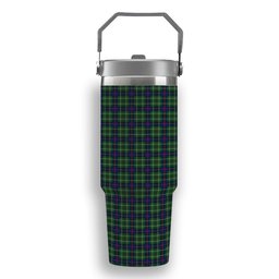 ScotsTee Shop Scottish Duncan Modern Tartan Flip Straw Tumbler 20oz 30oz