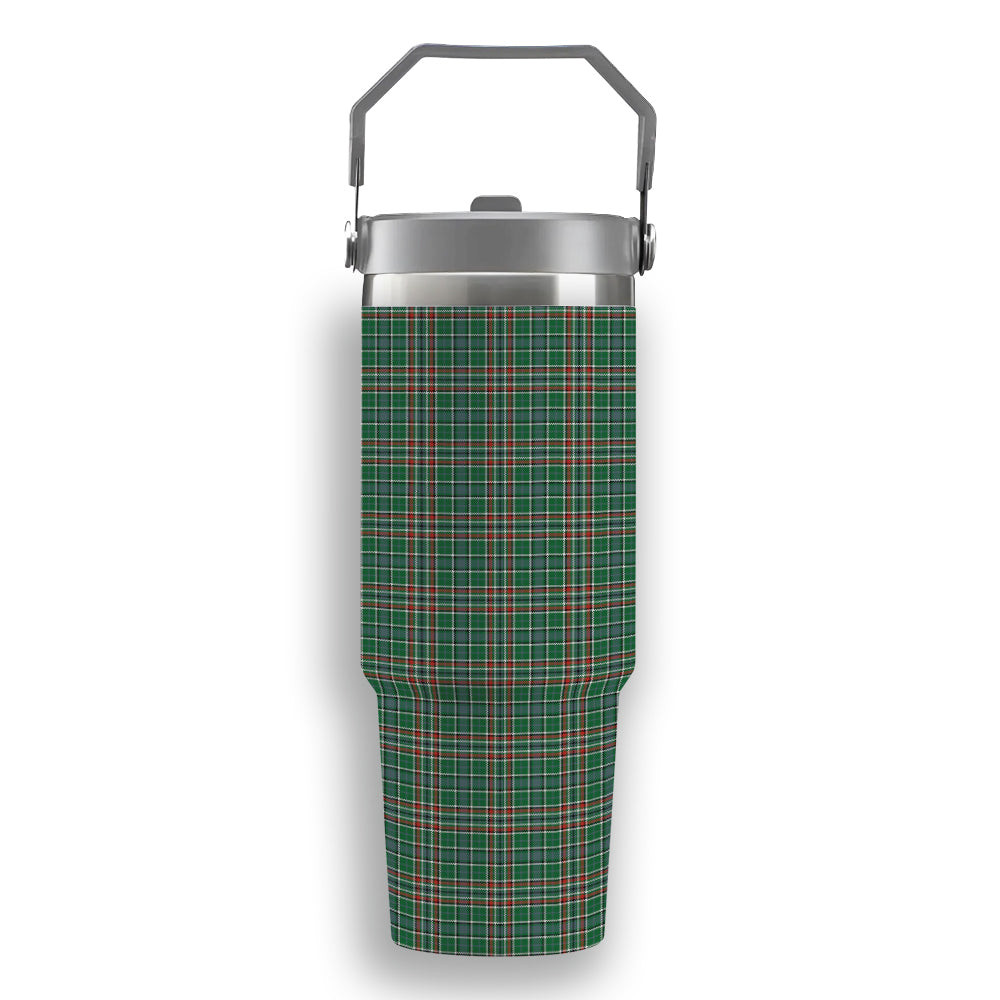 ScotsTee Shop Scottish Gayre Dress Ancient Tartan Flip Straw Tumbler 20oz 30oz