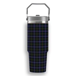 ScotsTee Shop Scottish Dalmeny 1 Tartan Flip Straw Tumbler 20oz 30oz