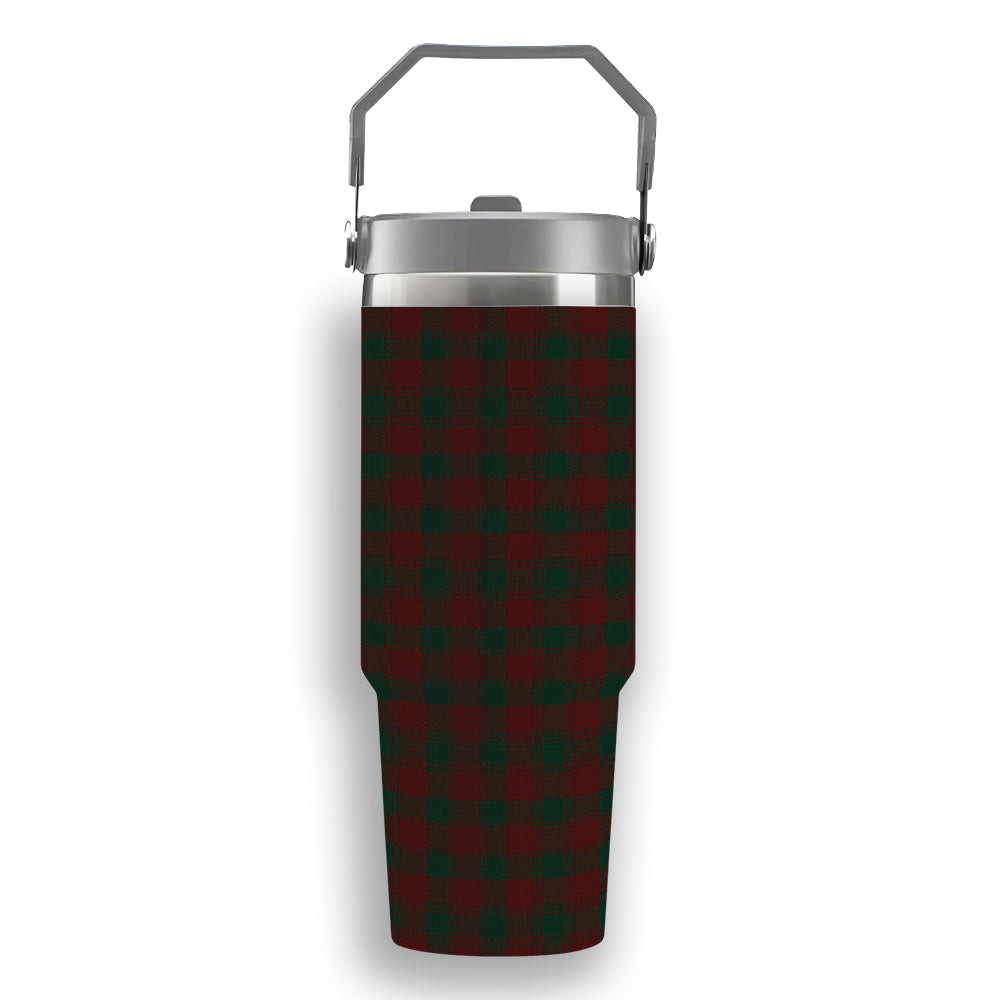ScotsTee Shop Scottish Donachie of Brockloch Tartan Flip Straw Tumbler 20oz 30oz