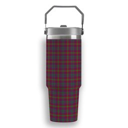 ScotsTee Shop Scottish Fiddes Corrected Tartan Flip Straw Tumbler 20oz 30oz