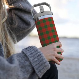 ScotsTee Shop Scottish Erskine Ancient Tartan Flip Straw Tumbler 20oz 30oz