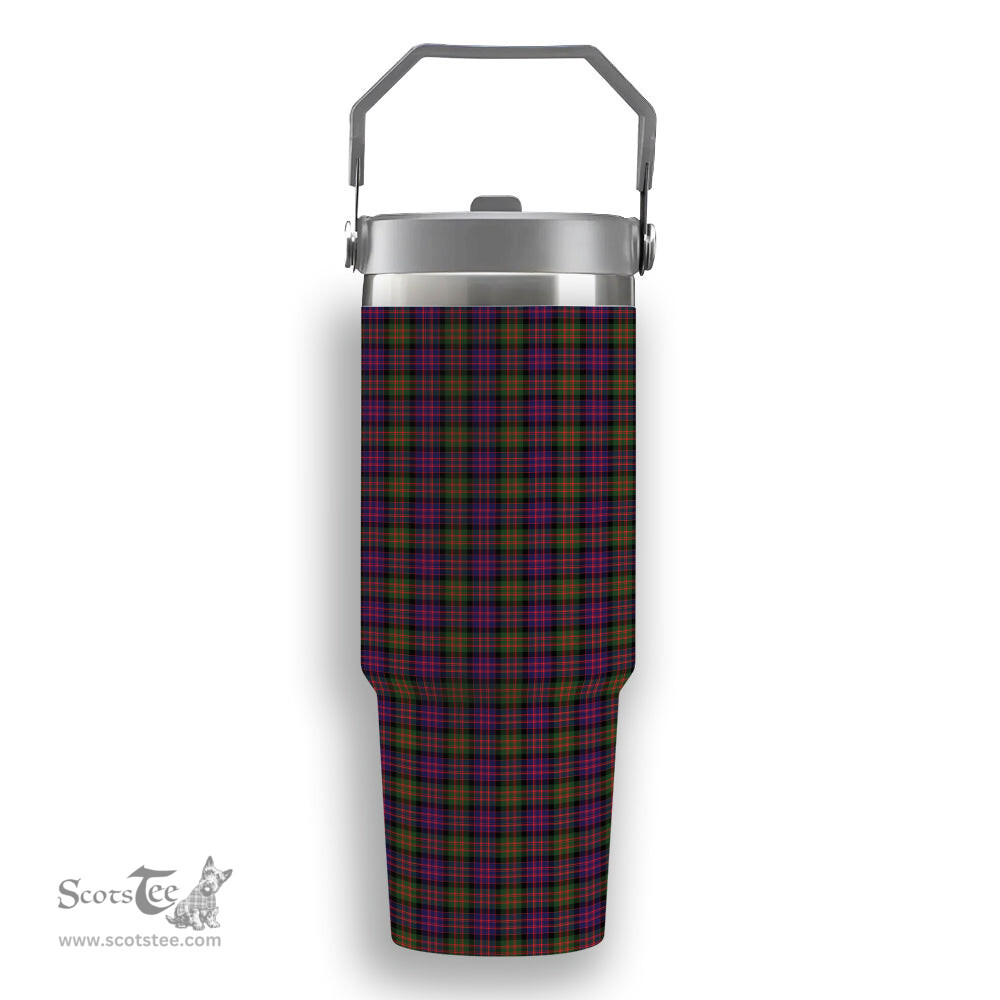 ScotsTee Shop Scottish Donald Modern Tartan Flip Straw Tumbler 20oz 30oz