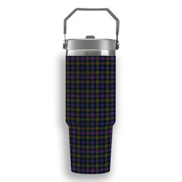ScotsTee Shop Scottish Fleming Modern SC Tartan Flip Straw Tumbler 20oz 30oz