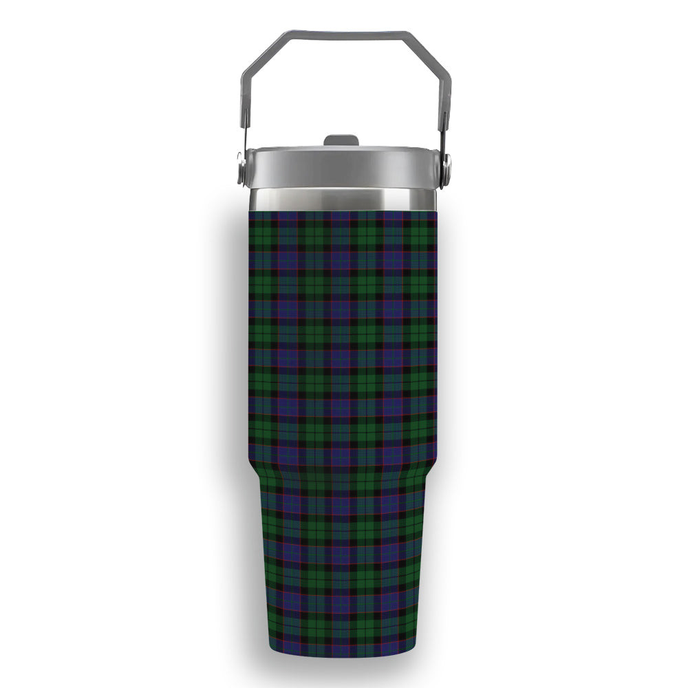 ScotsTee Shop Scottish Ferguson of Balquhidder Tartan Flip Straw Tumbler 20oz 30oz