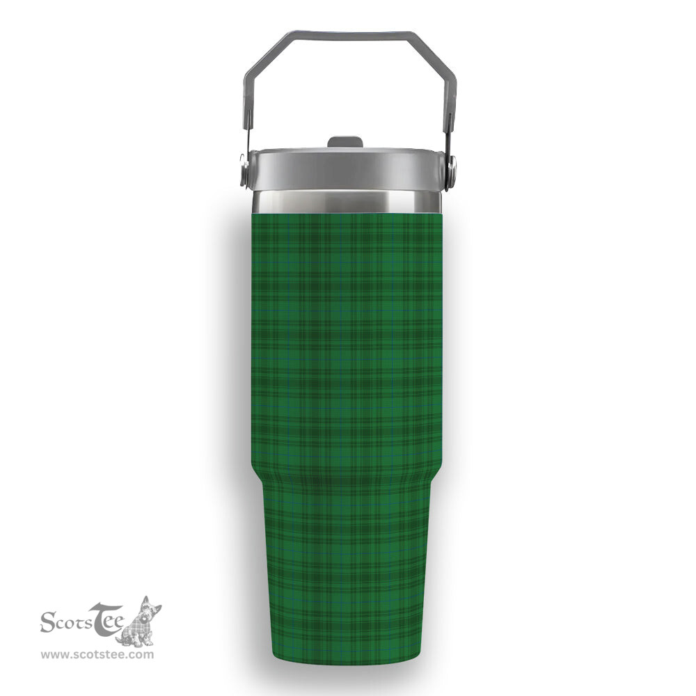 ScotsTee Shop Scottish Gates Hunting Tartan Flip Straw Tumbler 20oz 30oz