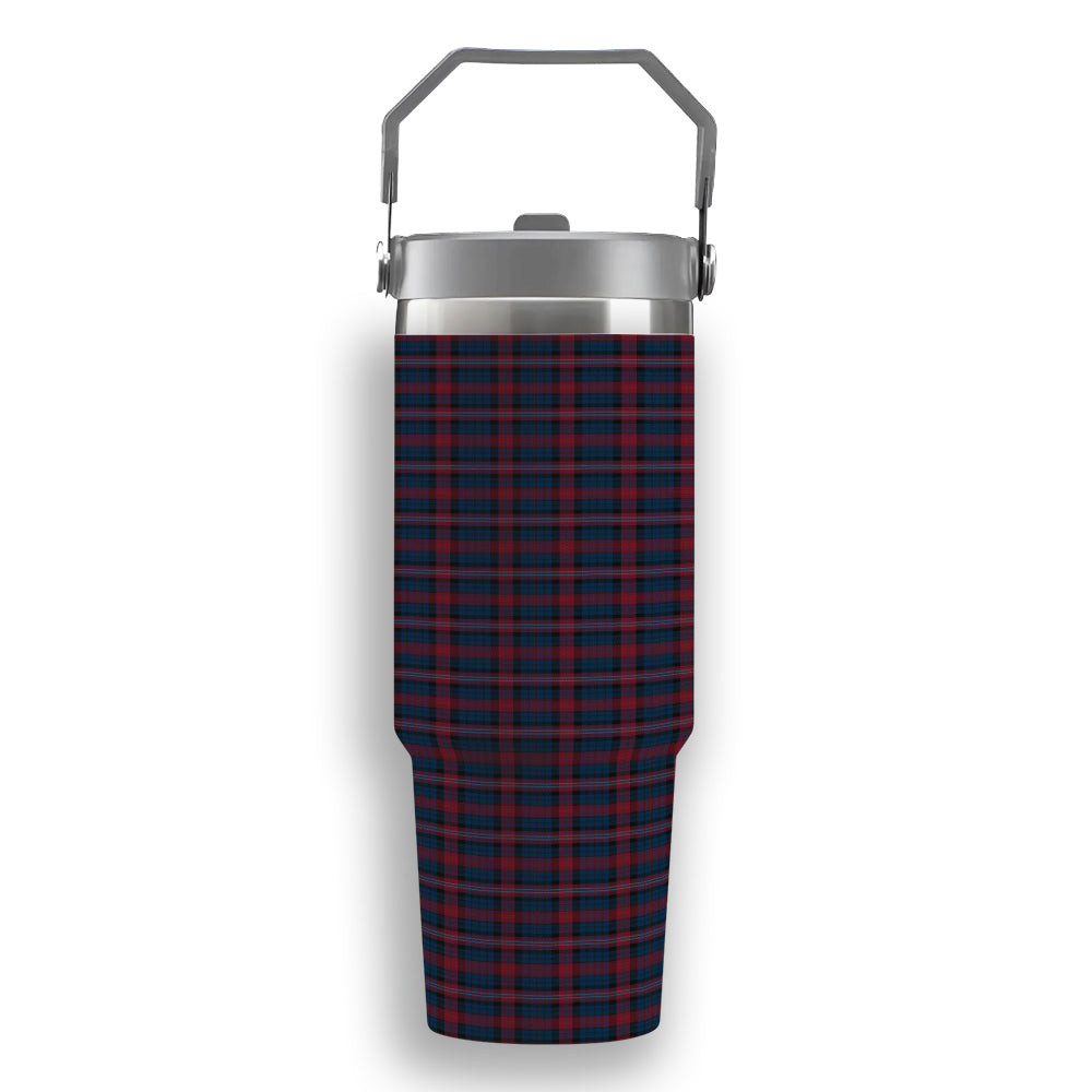 ScotsTee Shop Scottish Evans of Wales Tartan Flip Straw Tumbler 20oz 30oz