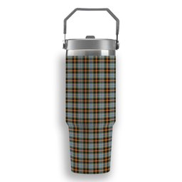 ScotsTee Shop Scottish Dundee 2003 Modern Clan Tartan Flip Straw Tumbler 20oz 30oz