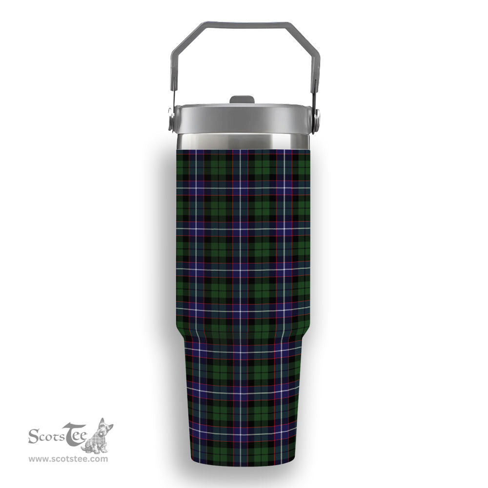 ScotsTee Shop Scottish Galbraith Modern Tartan Flip Straw Tumbler 20oz 30oz