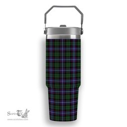ScotsTee Shop Scottish Galbraith Modern Tartan Flip Straw Tumbler 20oz 30oz