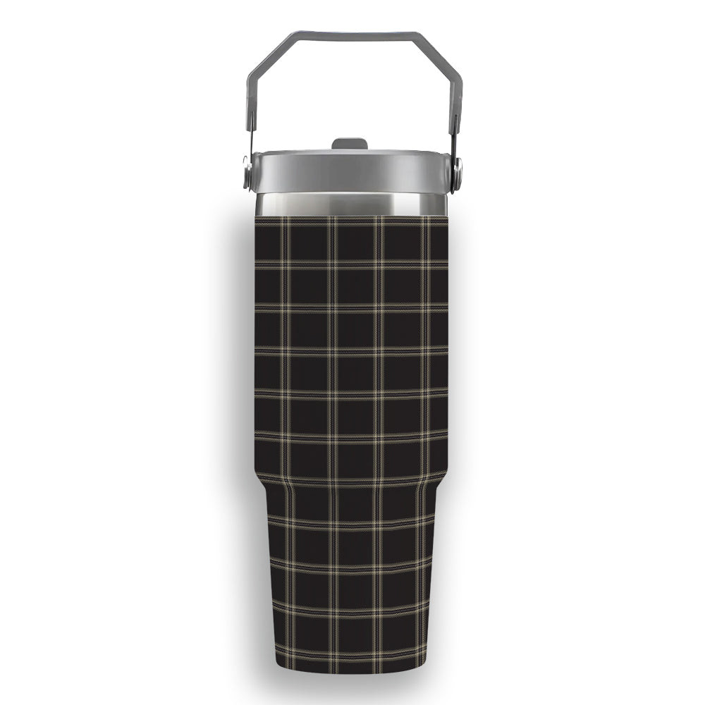 ScotsTee Shop Scottish Eternity Tartan Flip Straw Tumbler 20oz 30oz