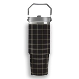 ScotsTee Shop Scottish Eternity Tartan Flip Straw Tumbler 20oz 30oz