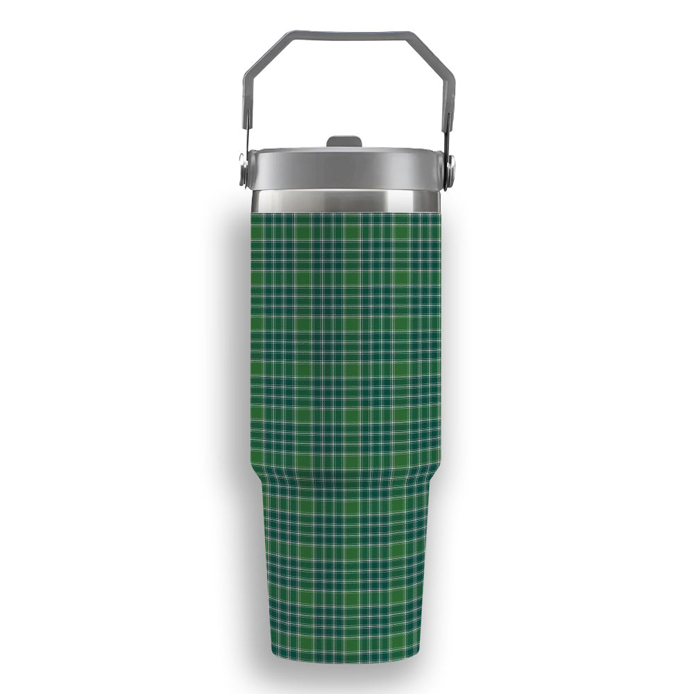 ScotsTee Shop Scottish Donald Lord of the Isles Hunting Ancient Tartan Flip Straw Tumbler 20oz 30oz