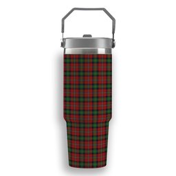 ScotsTee Shop Scottish Fullerton Tartan Flip Straw Tumbler 20oz 30oz