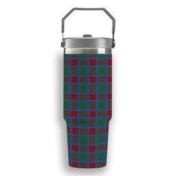 ScotsTee Shop Scottish Fraser of Altyre Ancient Tartan Flip Straw Tumbler 20oz 30oz