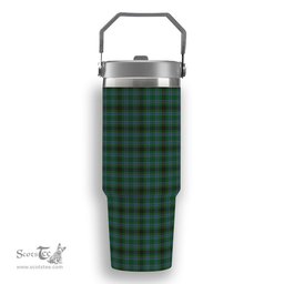 ScotsTee Shop Scottish Duncan of Sketraw Tartan Flip Straw Tumbler 20oz 30oz