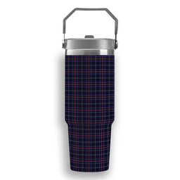 ScotsTee Shop Scottish Fitzgerald Hunting Tartan Flip Straw Tumbler 20oz 30oz
