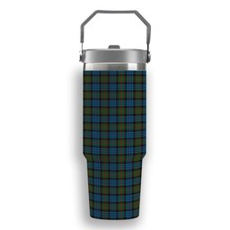 ScotsTee Shop Scottish Fletcher of Dunans Tartan Flip Straw Tumbler 20oz 30oz