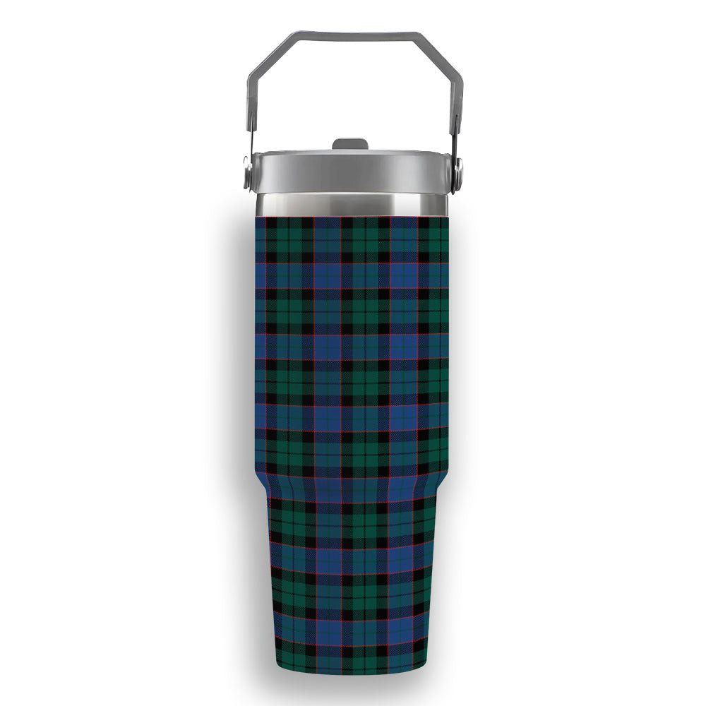 ScotsTee Shop Scottish Fergusson of Balquhidder Modern Tartan Flip Straw Tumbler 20oz 30oz