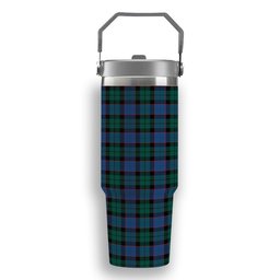 ScotsTee Shop Scottish Fergusson of Balquhidder Modern Tartan Flip Straw Tumbler 20oz 30oz